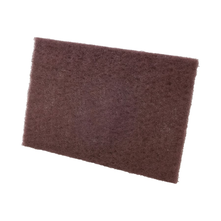 CGW Abrasives premium non-woven hand pad, medium grade, maroon